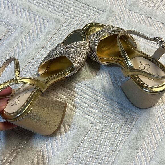 JESSICA SIMPSON - Ohela High Heel in Gold - Picture 9 of 10